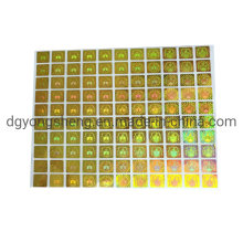 3D Hologram Security Anti-Counterfeiting Stickers Laser Label